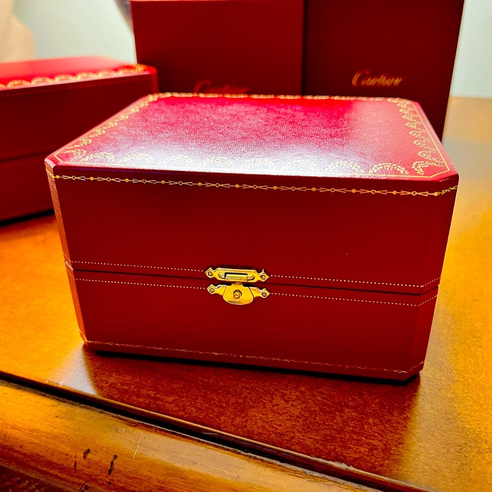 Cartier vintage watch box
